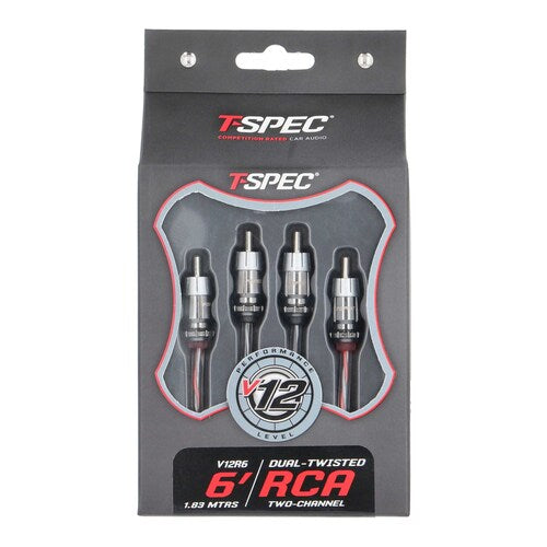 T-Spec V12R6, RCA 2ch 6'