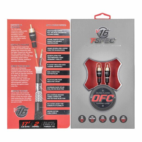 T-Spec V16RCA-172, RCA 2ch 17'