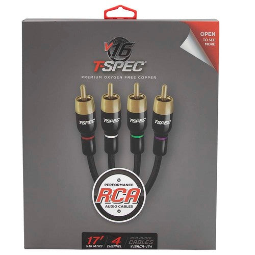 T-Spec V16RCA-174, RCA 4ch 17'