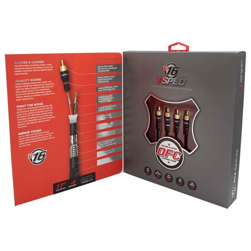 T-Spec V16RCA-174, RCA 4ch 17'