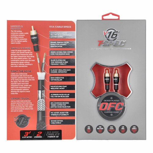 T-Spec V16RCA-32, RCA 2ch 3'
