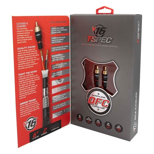T-Spec V16RCA-62, RCA 2ch 6'