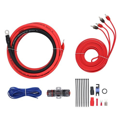 T-Spec V6-RAK4, Amp Kit 4ga RCA CCA
