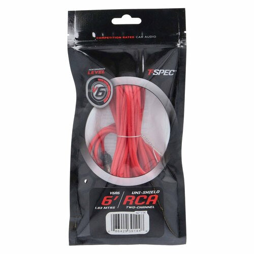 T-Spec V6R6, RCA 2ch 6'