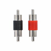 T-Spec V6RCA-BMN, RCA Barrel Adaptor M-M Nickle