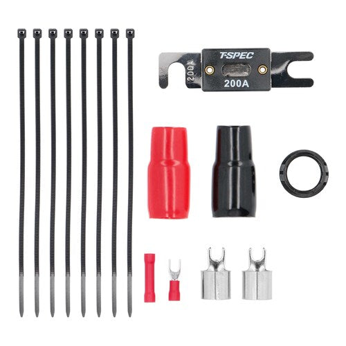 T-Spec V8-AK1, Amp Kit 0ga RCA