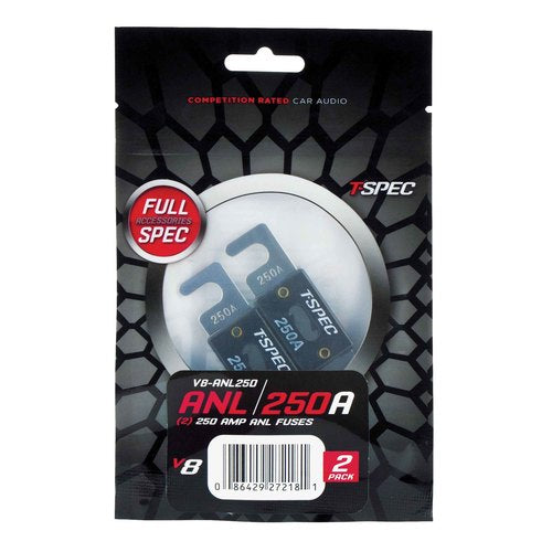 T-Spec V8-ANL250, (2)Fuse ANL 250 Amp