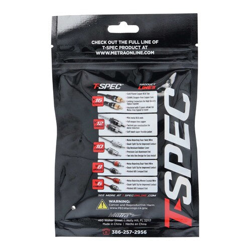 T-Spec V8-RTN19-20, (20)Ring Term 8ga 3/8"
