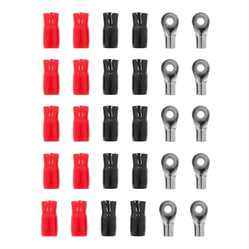 T-Spec V8-RTN8-20, (20)Ring Term 4ga 1/4"