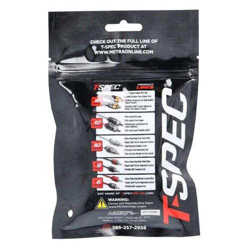 T-Spec V8-RTN9-20, (20)Ring Term 4ga 5/16"