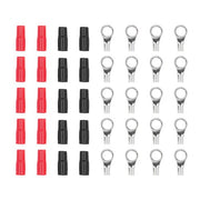 T-Spec V8-ST1-20, (20)Spade Term 4ga (10)Red/