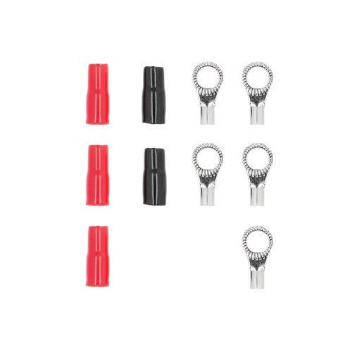 T-Spec V8-ST1, (5)Spade Term 4ga (3)Red/