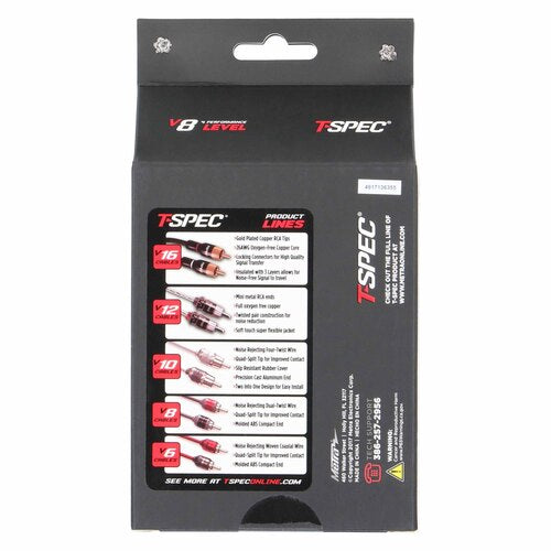 T-Spec V8R10, RCA 2ch 10'