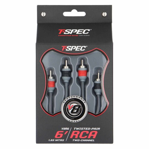 T-Spec V8R6, RCA 2ch 6'