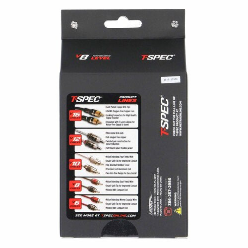 T-Spec V8RY2, RCA Y 1M/2F