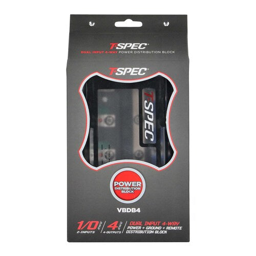T-Spec VBDB4, Dist Block Dual 4way