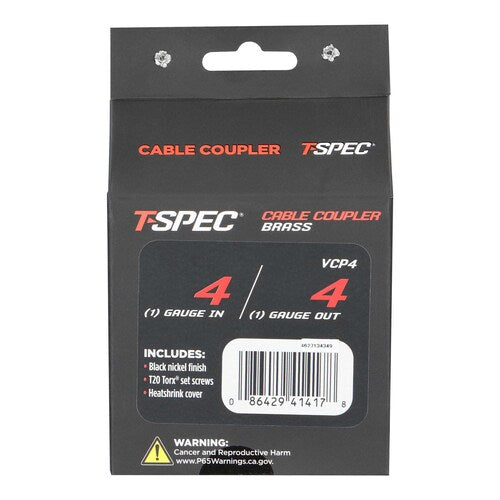 T-Spec VCP4, Coupler 4ga Nickel