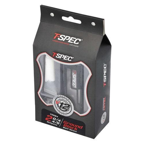 T-Spec VDGB4, Ground Block (2)0ga (2)4ga