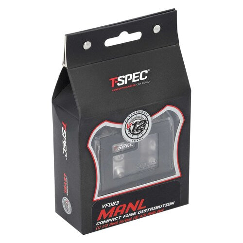 T-Spec VFDB3, Dist Block MANL (1)1/0-4ga IN