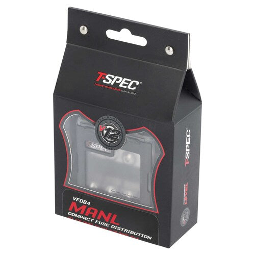 T-Spec VFDB4, Dist Block MANL (1)1/0-4ga IN