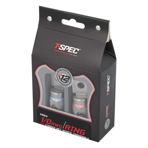T-Spec VR04, Ring Term (2)1/0ga Heavy Duty