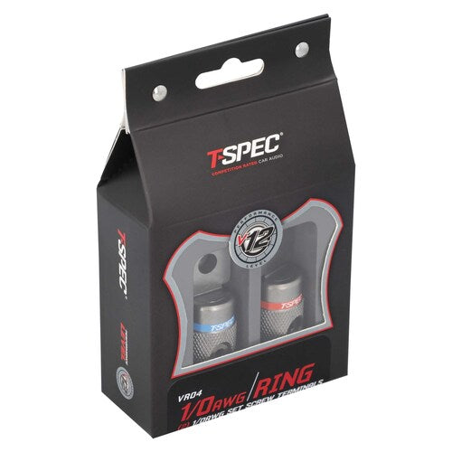 T-Spec VR04, Ring Term (2)1/0ga Heavy Duty