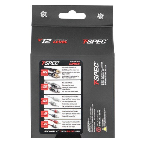 T-Spec VR04, Ring Term (2)1/0ga Heavy Duty