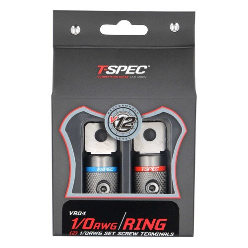 T-Spec VR04, Ring Term (2)1/0ga Heavy Duty