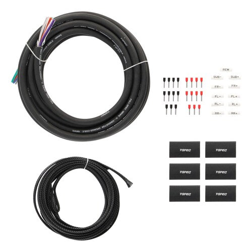 T-Spec VSW1118, Spk Wire 18ga 11Con 20' Kit