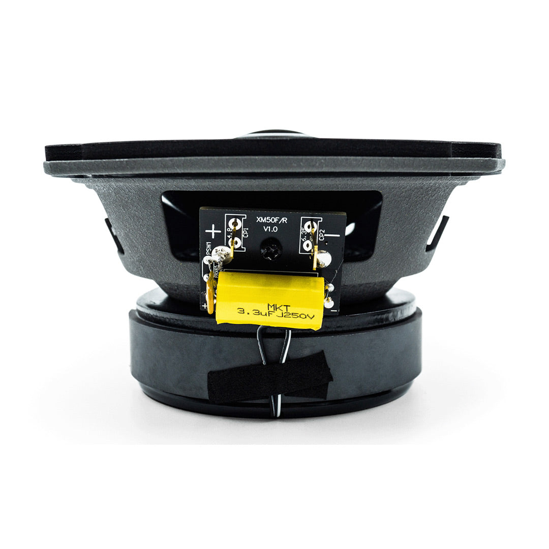 Kenwood XM50F, 5.25" 2-Way Coaxial Speakers for Select 1998-2013 Harley-Davidson Motorcycles (Front)