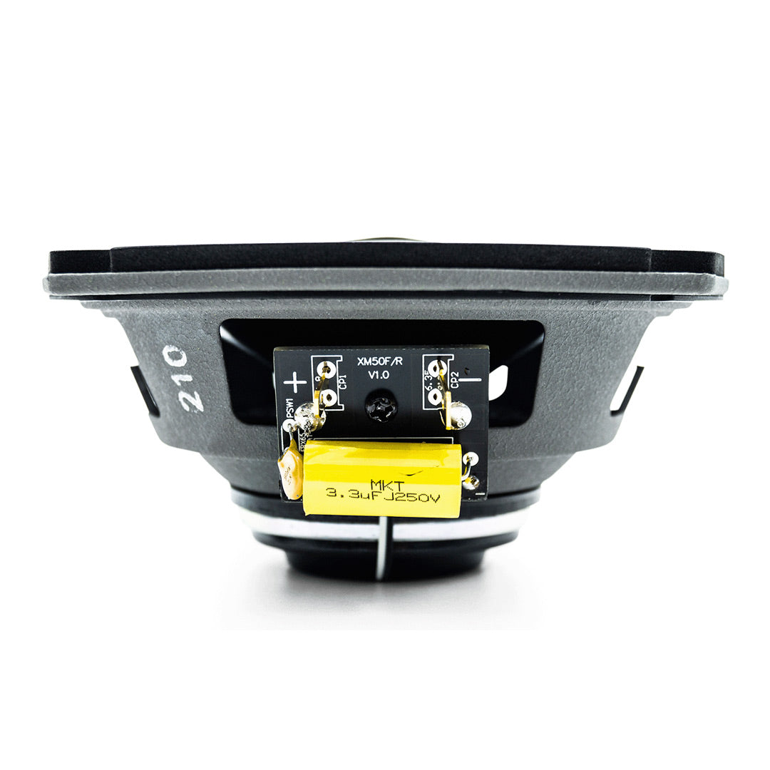 Kenwood XM50R, 5.25" 2-Way Coaxial Speakers for Select 1998-2013 Harley-Davidson Motorcycles (Rear)