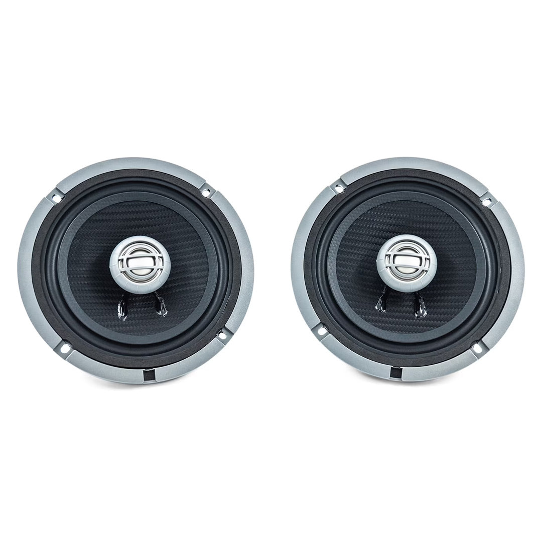 Kenwood XM65F, 6.5" 2-Way Coaxial Speakers for Select 2014-Up Harley-Davidson Motorcycles (Front)
