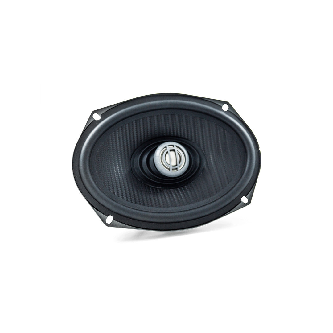Kenwood XM69R, 6x9" 2-Way Coaxial Speakers for Select 1998-Up Harley-Davidson Motorcycles (Rear)