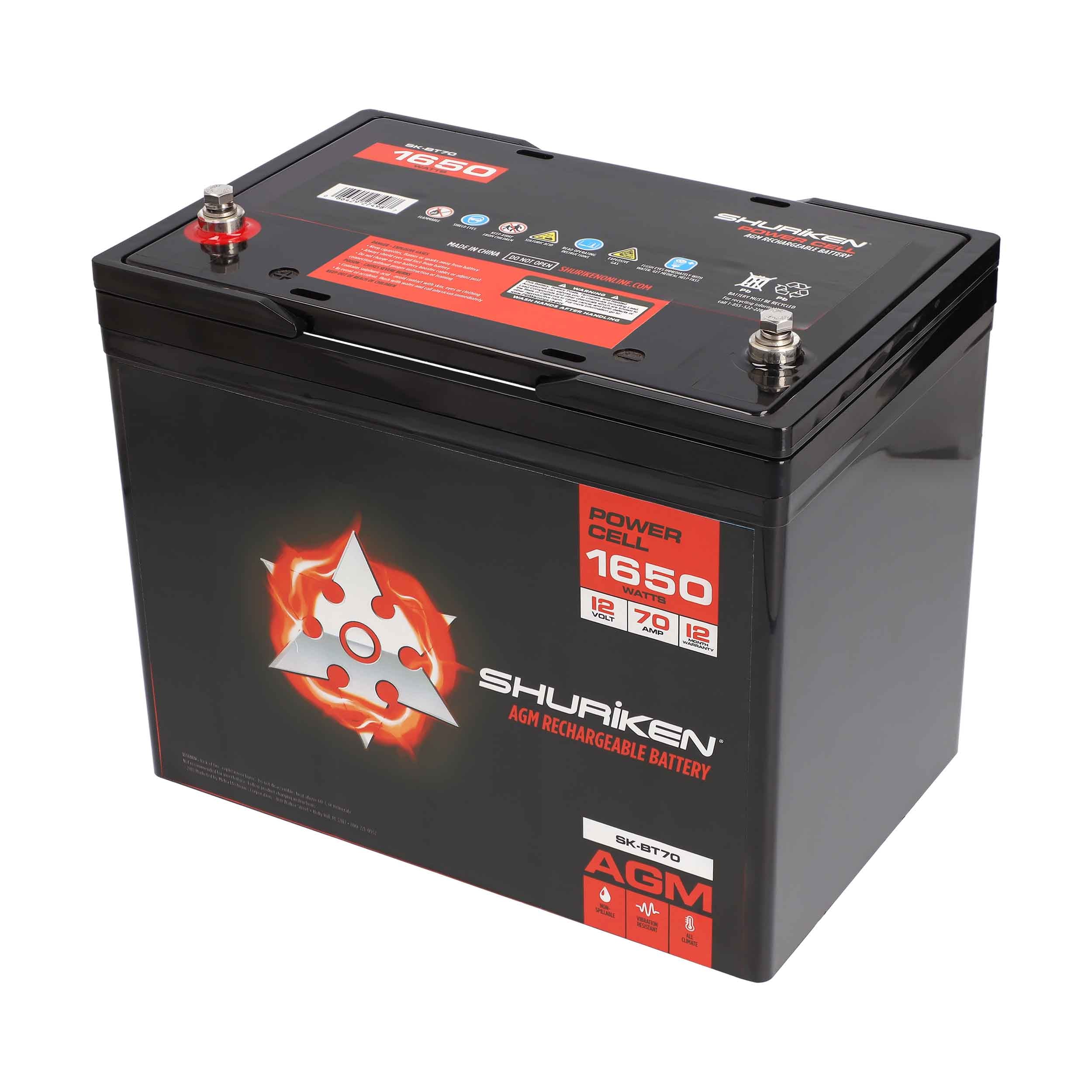 Shuriken SK-BT70, Battery '1650' 70 Amp Hour