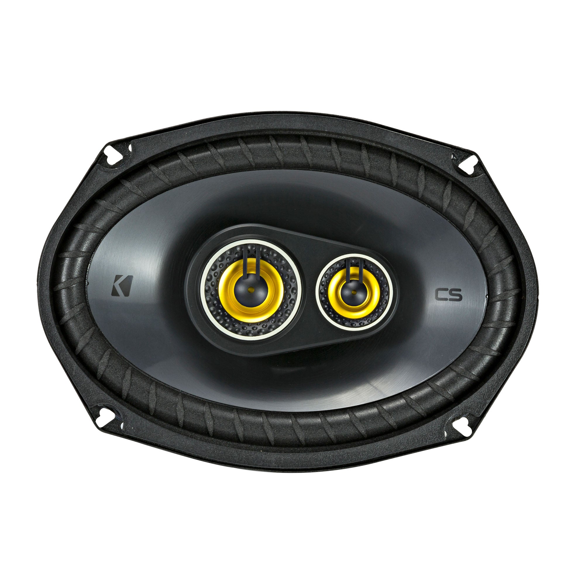Kicker CSC6934, CS Series 6x9" 3 Way Car Speakers + Damping Kit Bundle