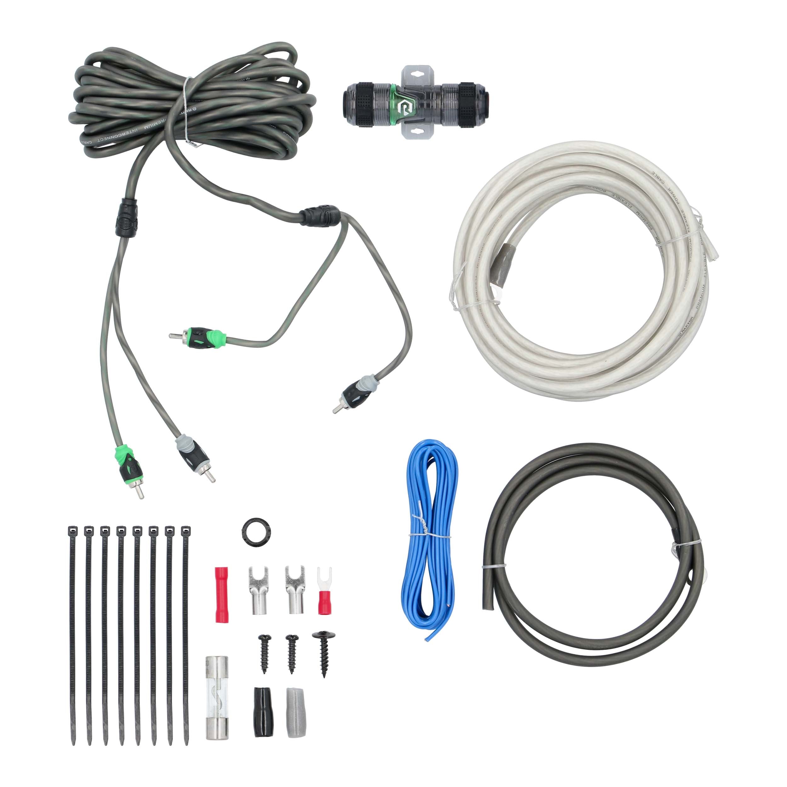 Raptor R5A8, Amp Kit 8ga RCA