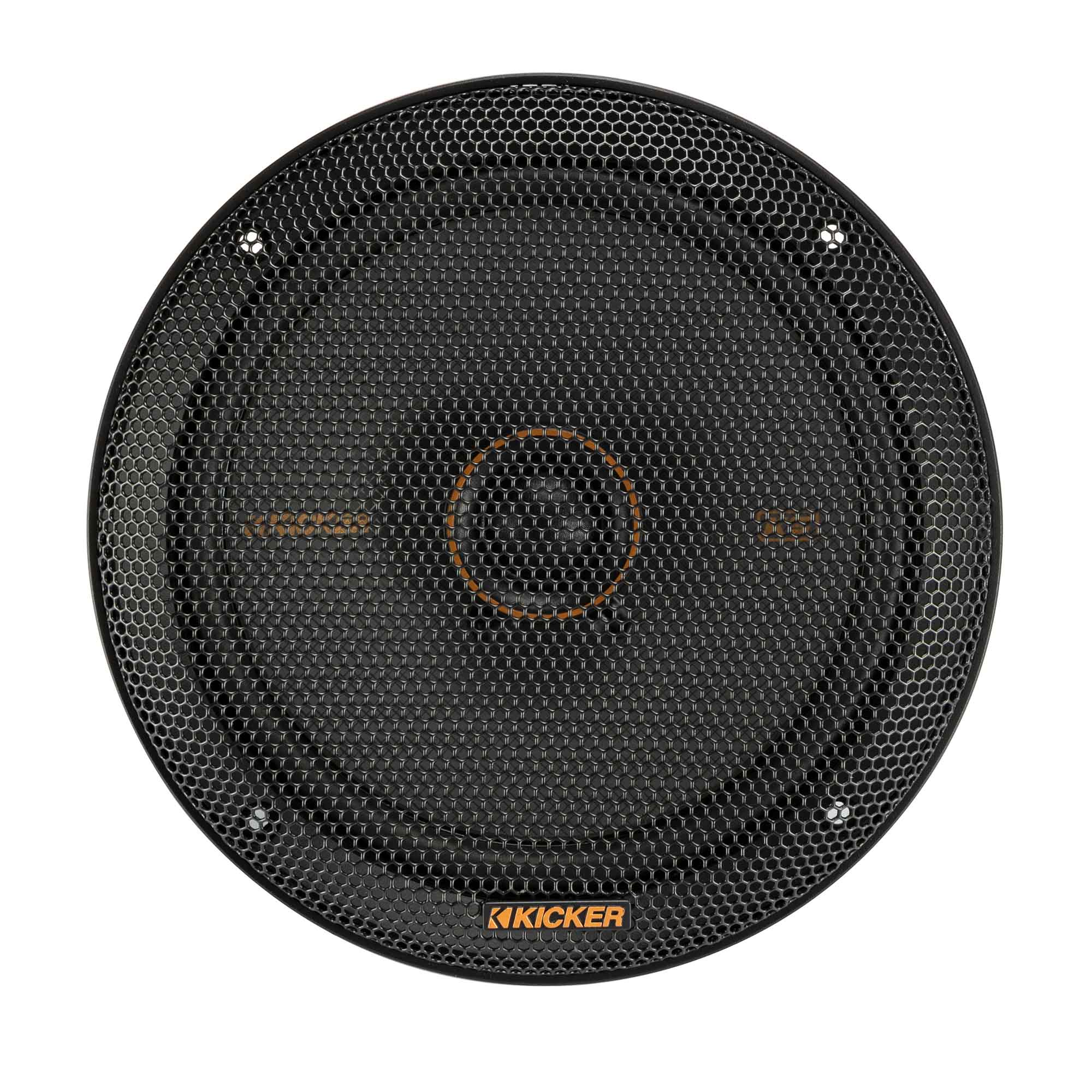 Kicker KSC6704, KS Series 6.75" 2-Way 4 Ohm Coaxial Speakers + Damping Kit Bundle