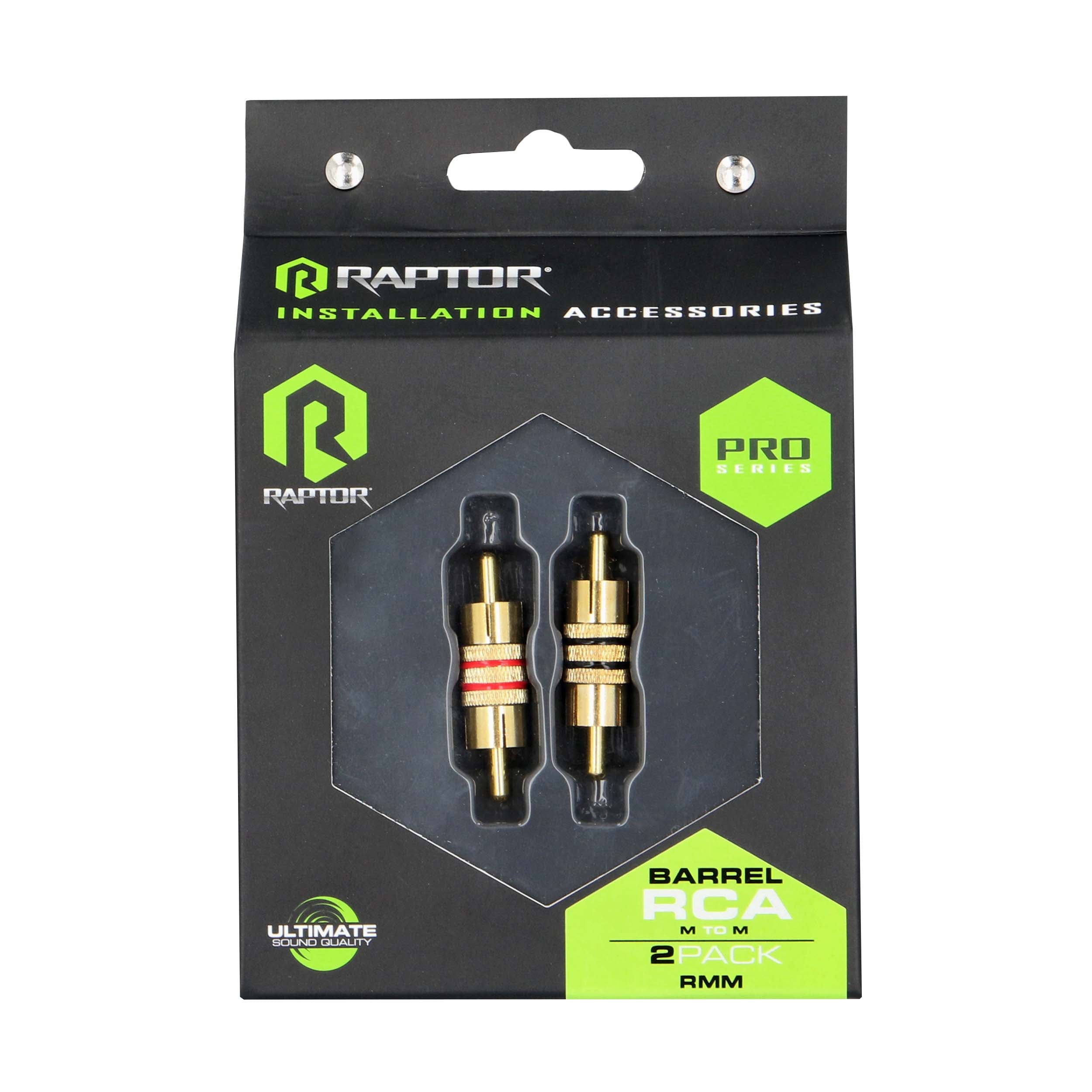 Raptor RMM, (2)RCA Barrel M-M