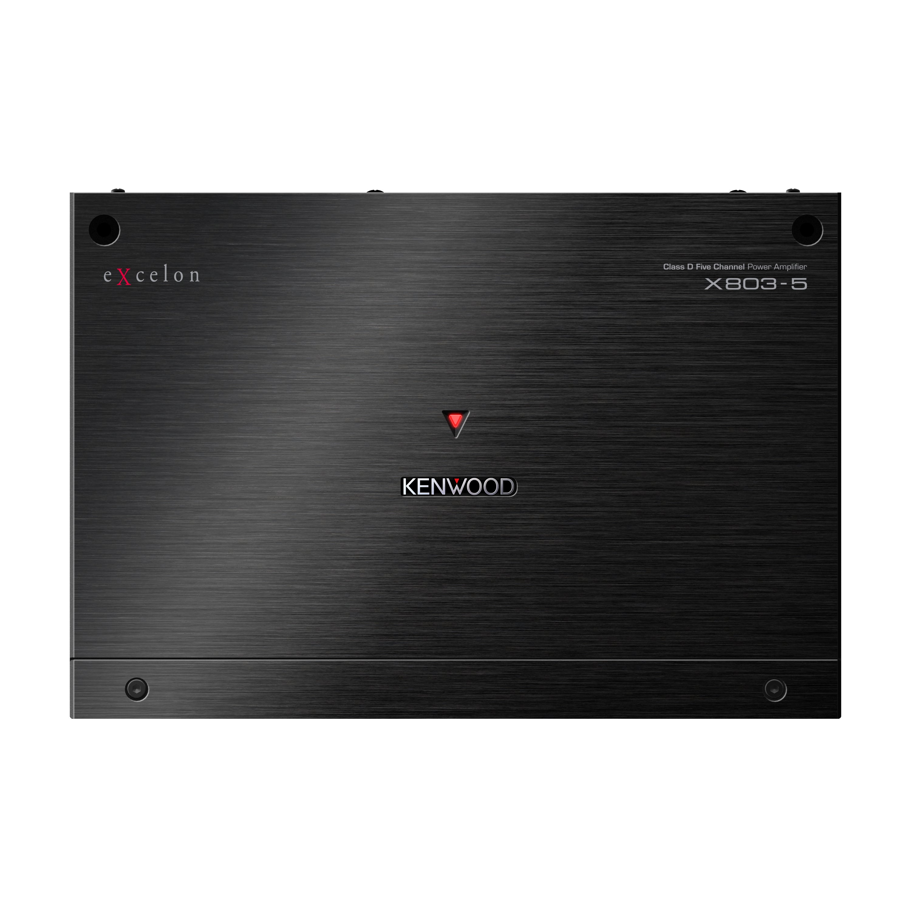 Kenwood X803-5, eXcelon Series 5 Channel Full Range Amplifier, 1600W Peak