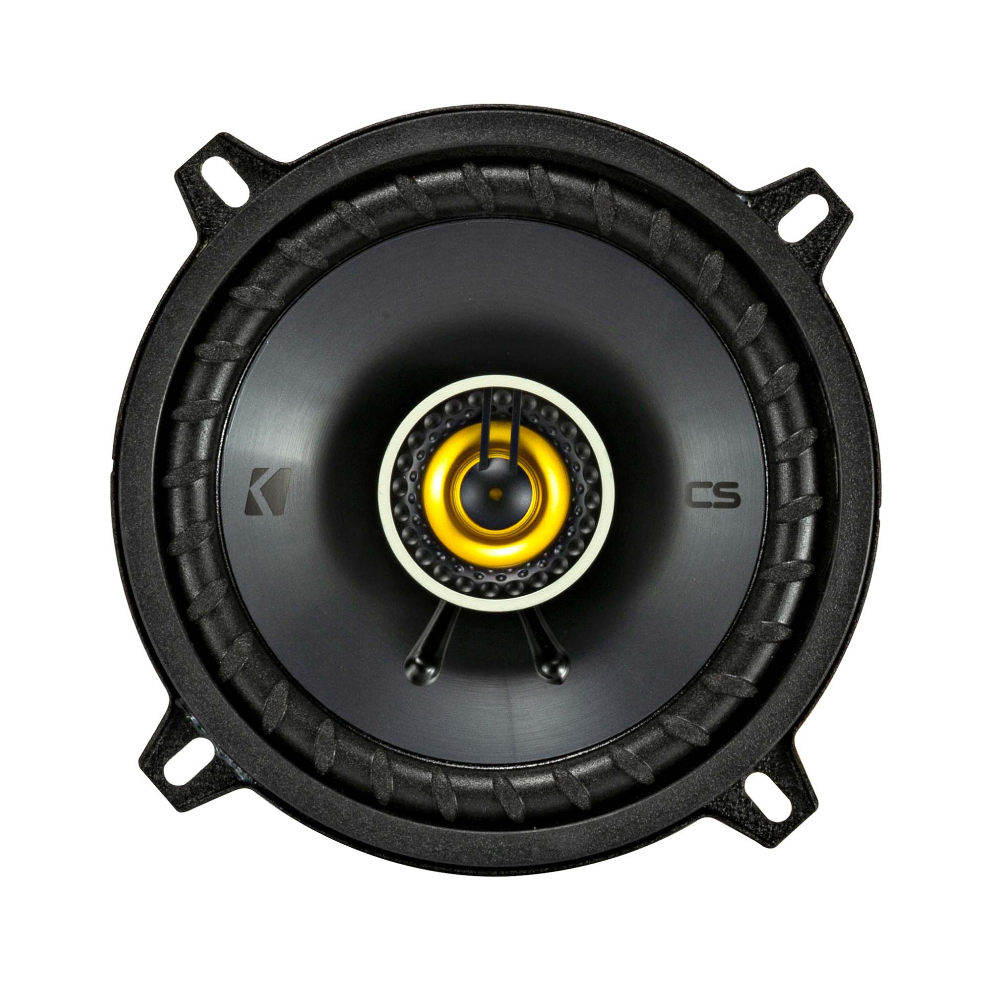 Kicker CSC54, CS Series 5.25" 2 Way Coaxial Car Speakers + Damping Kit Bundle