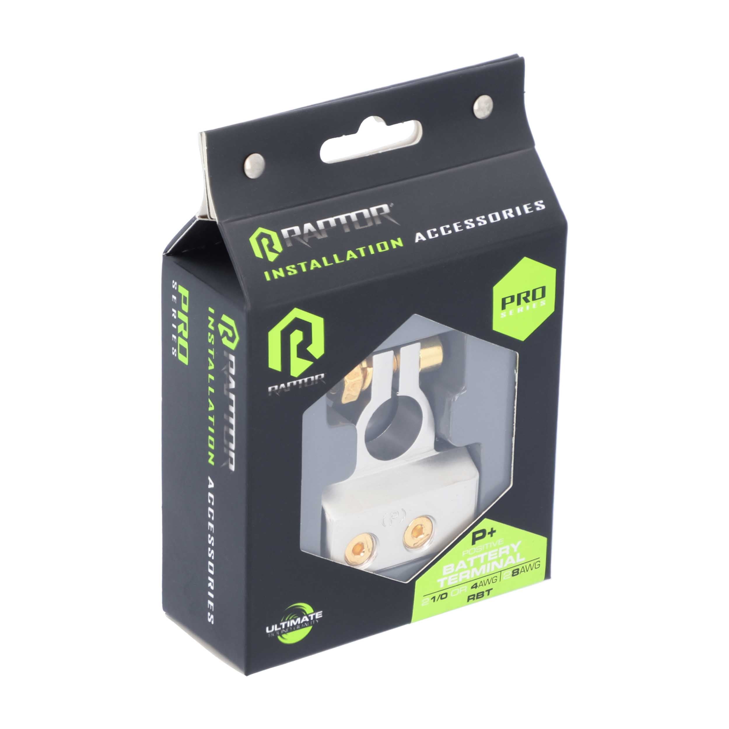 Raptor RBT, Batt Term (2)1/0ga/4ga/