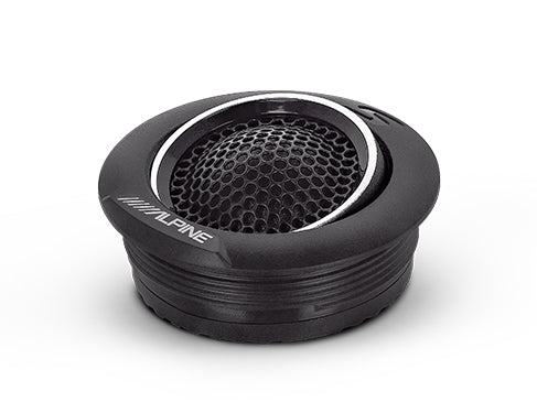 Alpine S2-S10TW, S2 Series 1" Cloth Dome Tweeters (Open Box)