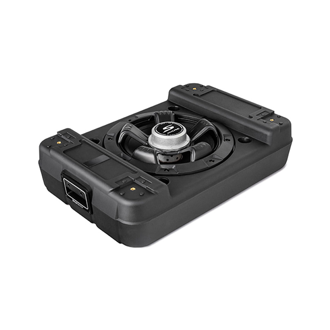Alpine SS-SB10, Halo S Series 10" Loaded 2 Ohm Shallow Subwoofer Enclosure, 300 Watts