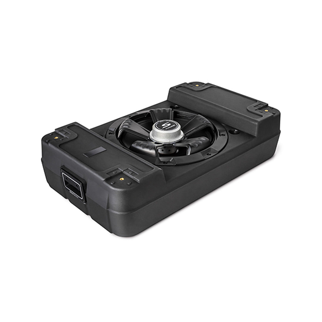 Alpine SS-SB12, Halo S Series 12" Loaded 2 Ohm Shallow Subwoofer Enclosure, 300 Watts