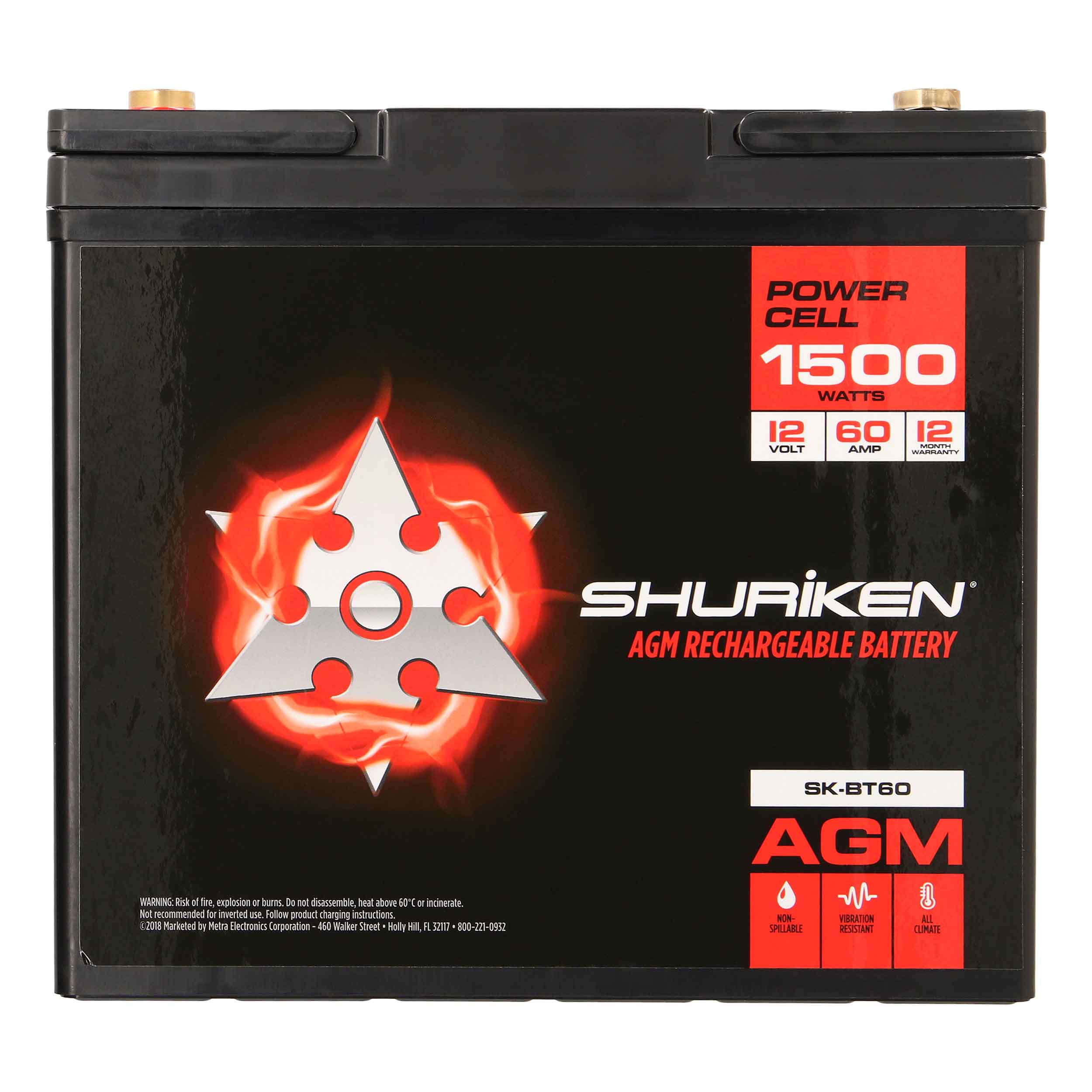 Shuriken SK-BT60, Battery '1400' 60 Amp Hour