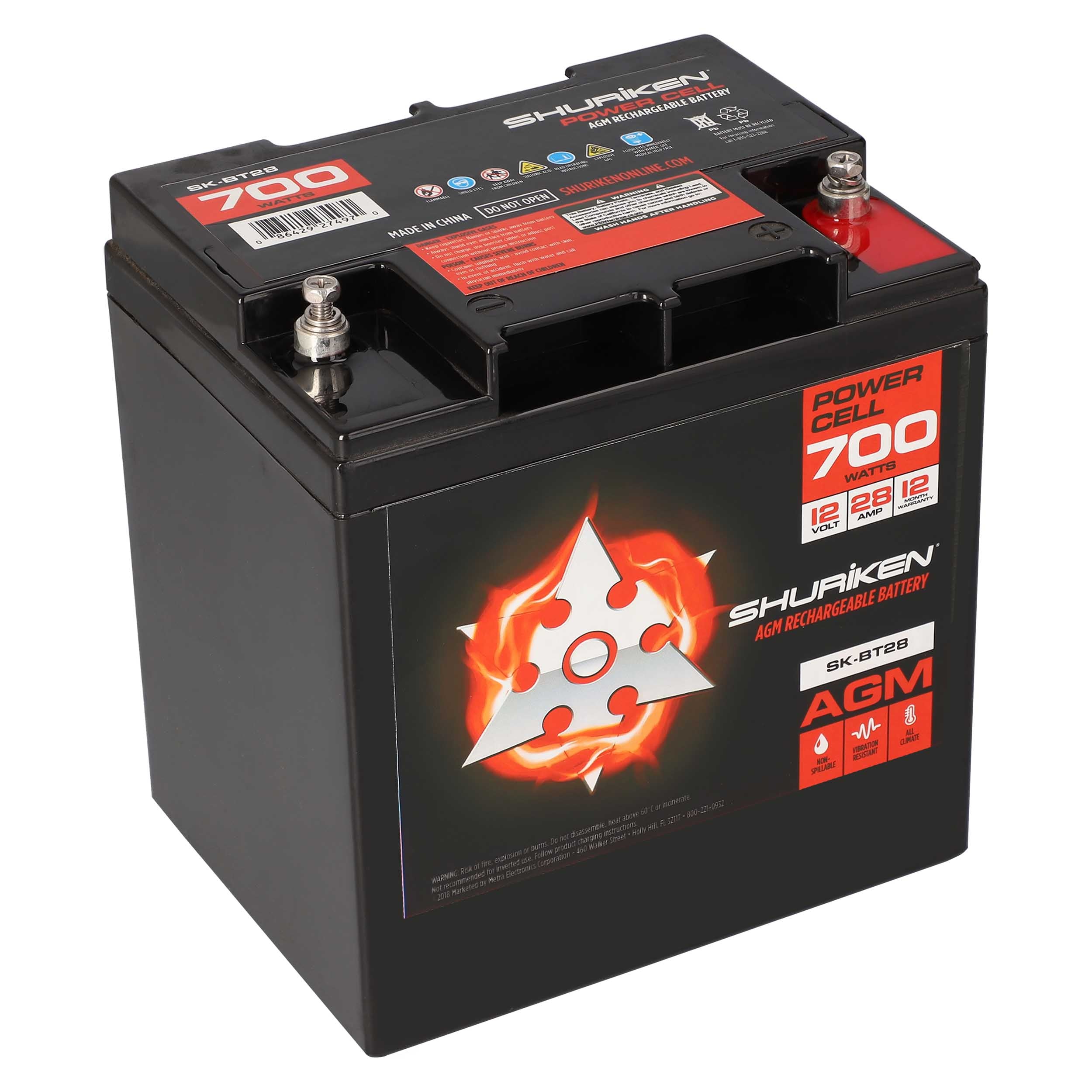 Shuriken SK-BT28, Battery '700' 28 Amp Hour
