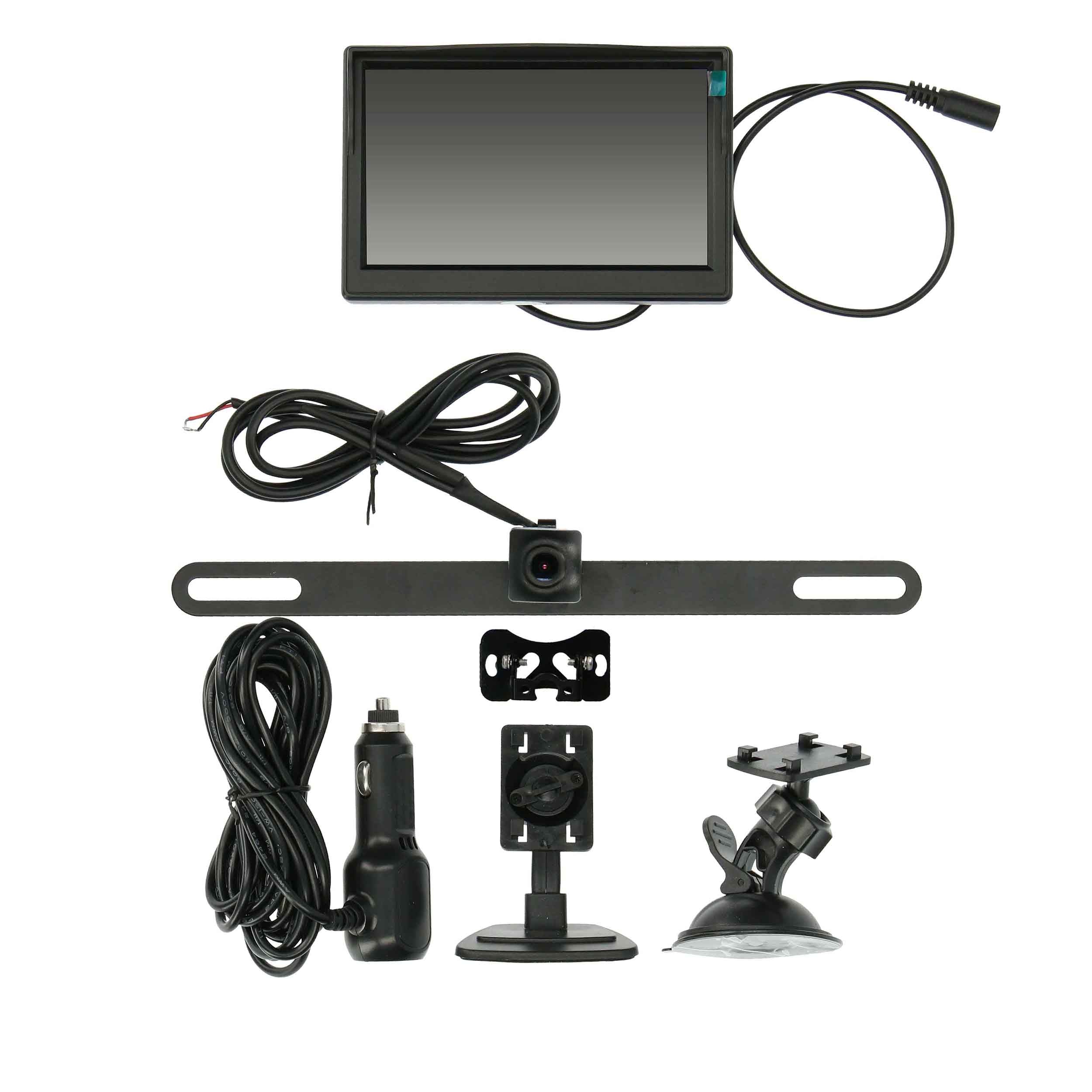 iBeam TE-WKMN5, TV+Camera 5"+Plate Wireless