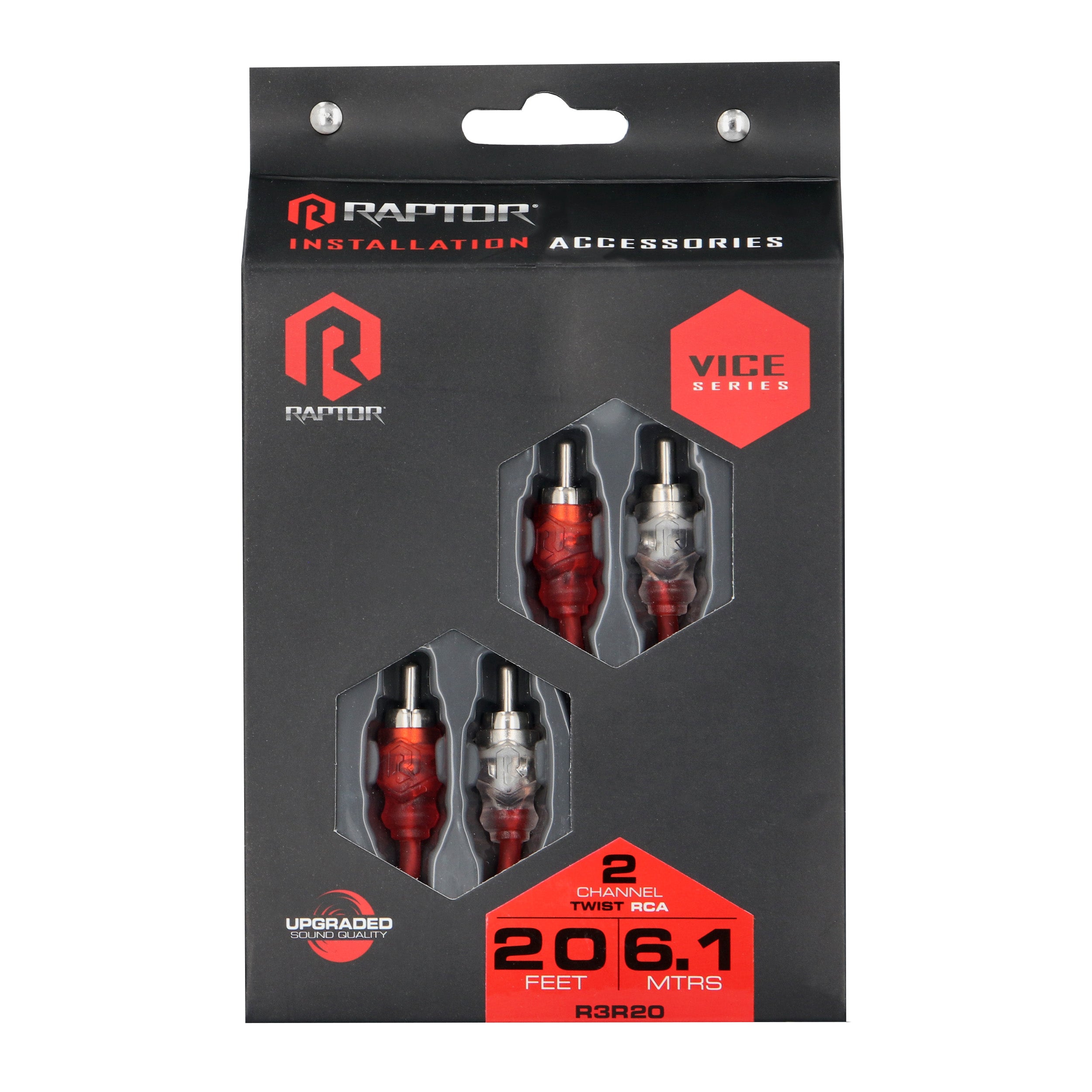 Raptor R3R20, RCA 2ch 20'