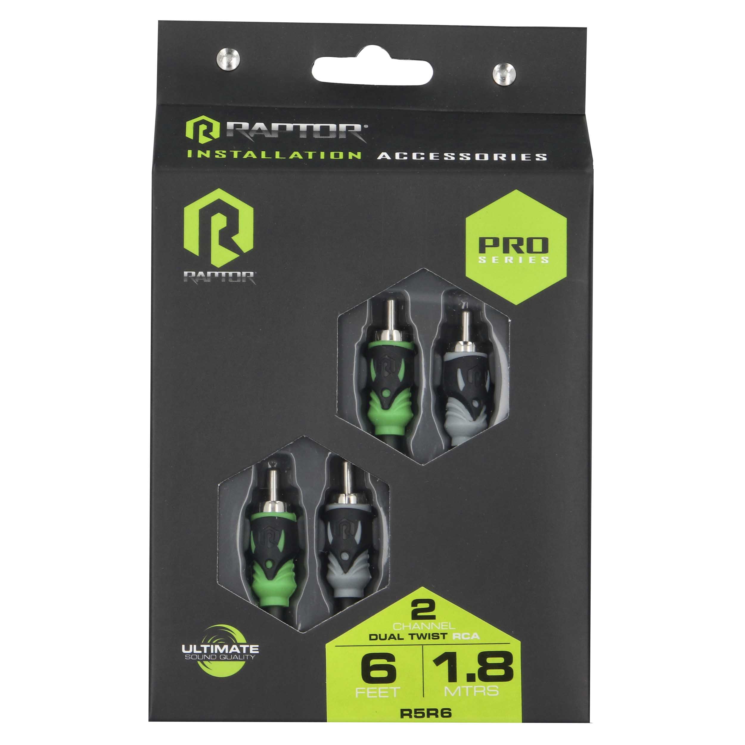 Raptor R5R6, RCA 2ch 6'
