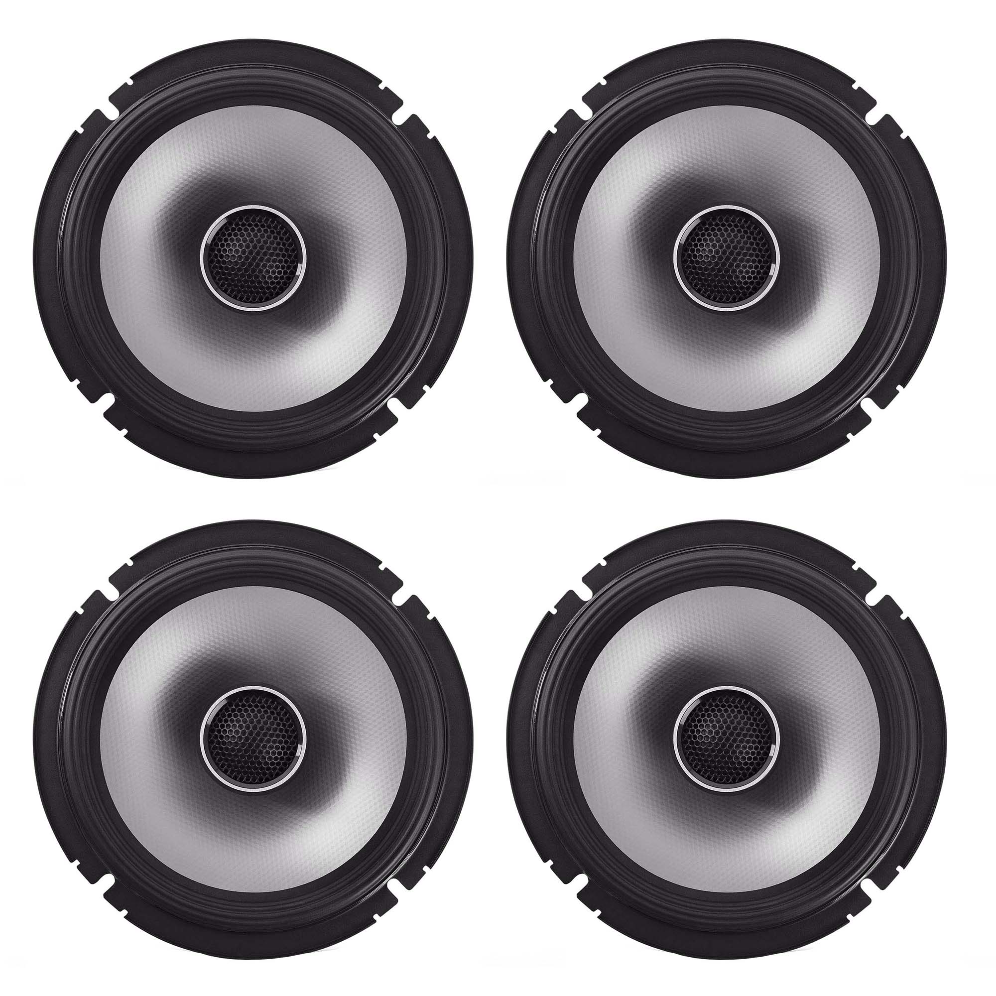 2x Alpine S2-S65, S Series 6.5" 2-Way Hi-Res Full Range Speakers - Pair